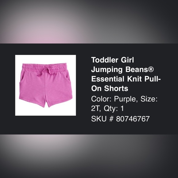 Toddler Girl
Jumping Beans®
Essential Knit Pull-On Shorts - Picture 3 of 3